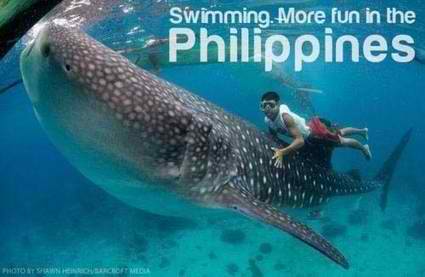 Swimming.It's More Fun in the Philippines! :)